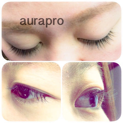 マツエク Jカールからcカールへチェンジ 新潟市のネイル まつ毛エクステ ヘッドスパ アウラプロ